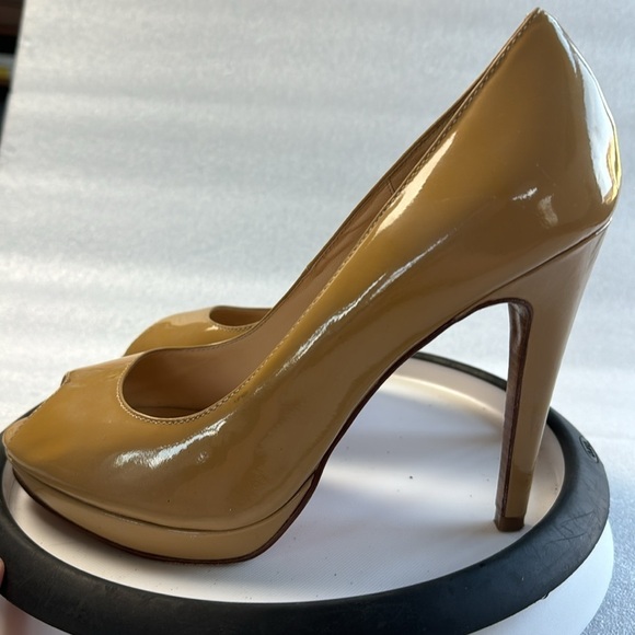 Cole Haan Nike Air Heels 10B Nude Pumps Platform - Picture 11 of 16